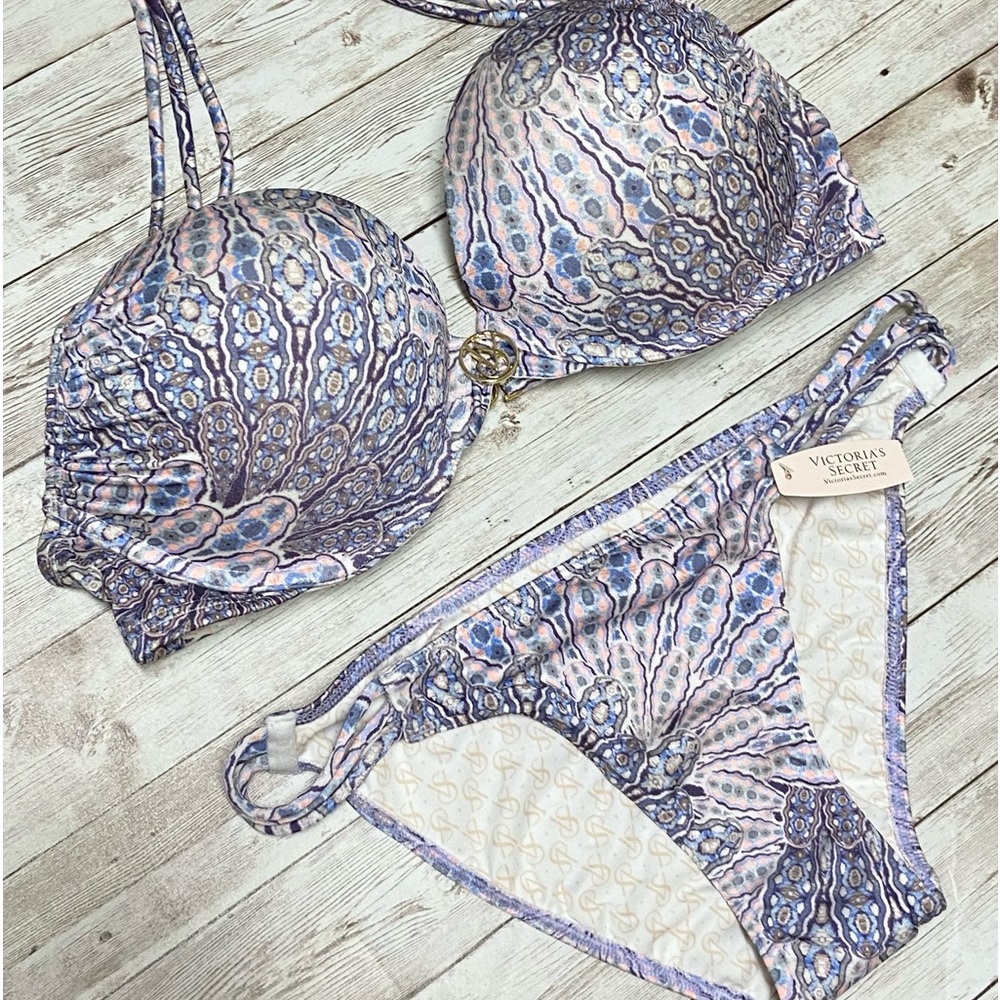 Victoria’s Secret Bombshell Bikini Set 34C/Small - Picture 3 of 11
